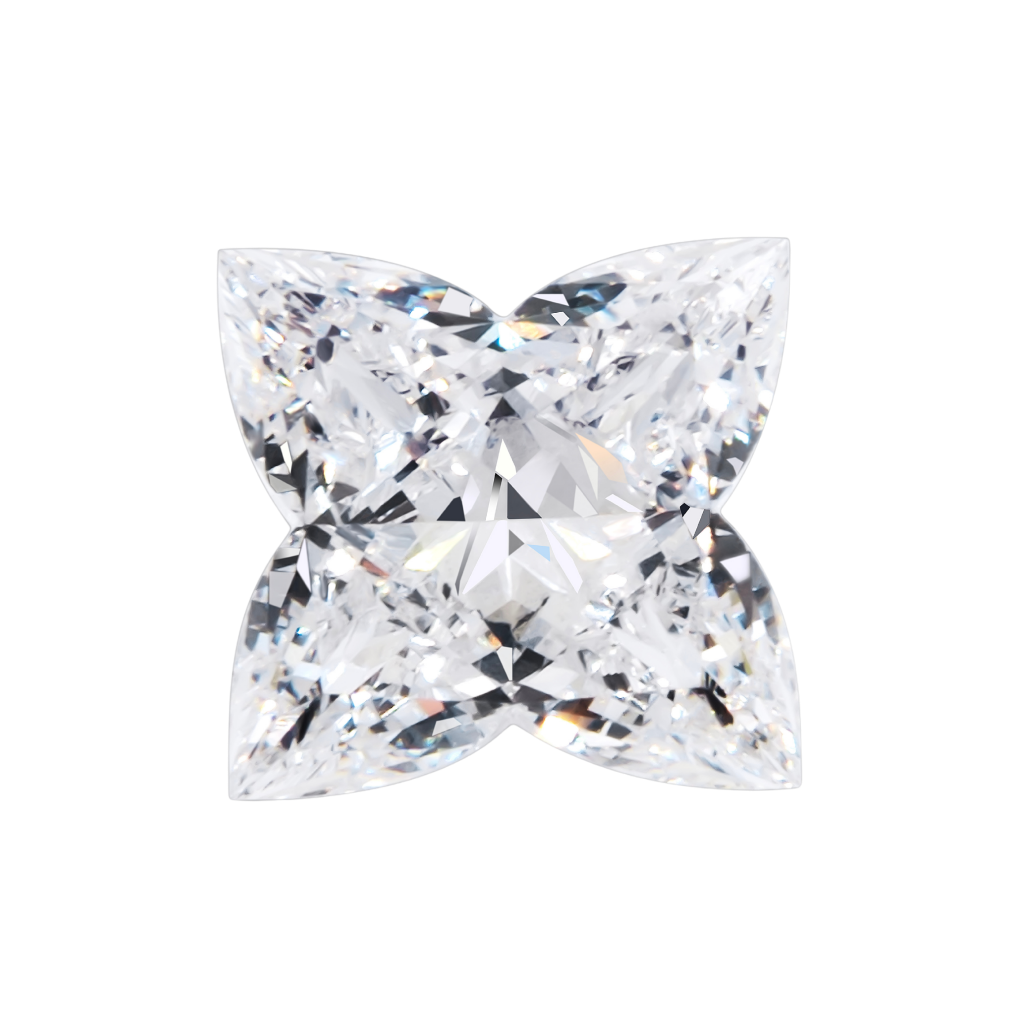 1.68ct Flower Cut E-VVS2 Lab Grown Diamond