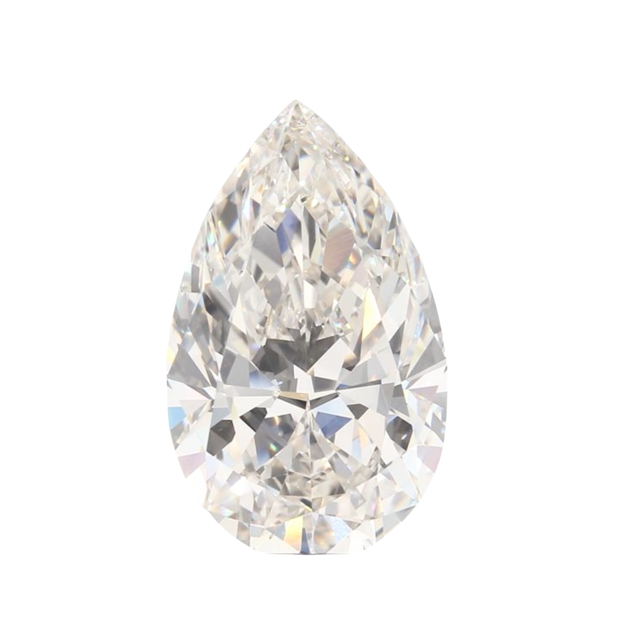 1.23ct Pear Cut D-VVS1 Lab Grown Diamond