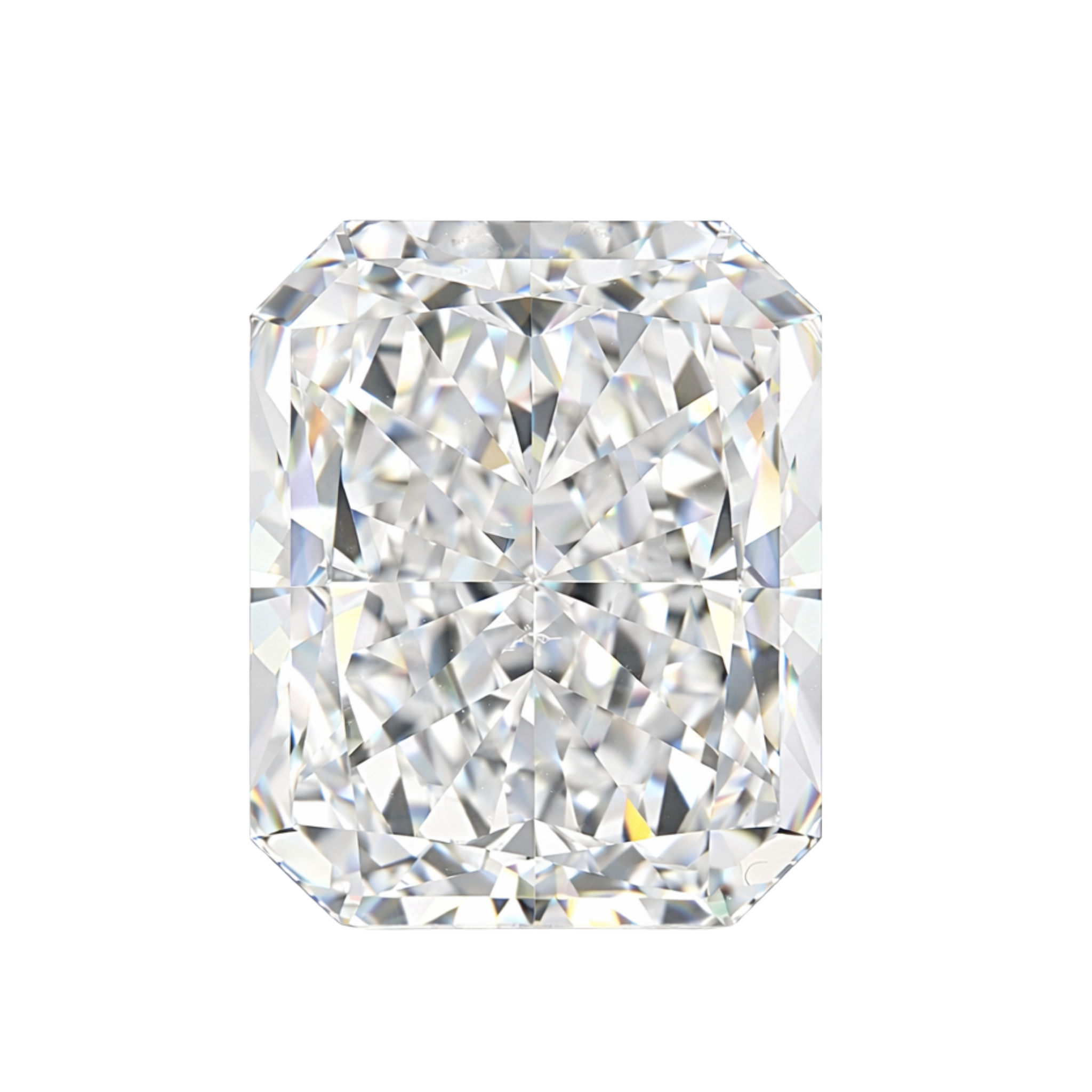 3.53ct Radiant Cut E-VVS2 Lab Grown Diamond